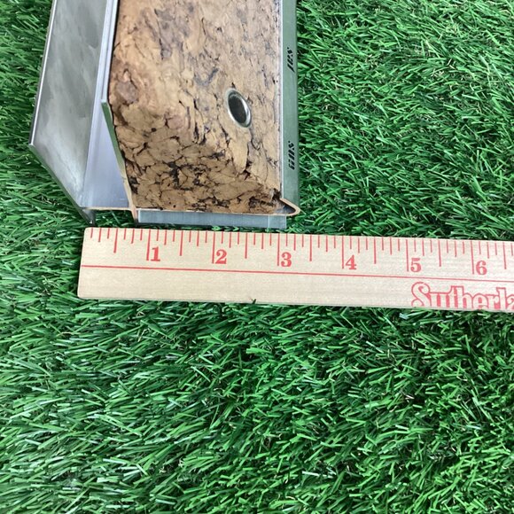 Vintage Cork Metal Desk Calendar Holder - Picture 12 of 12